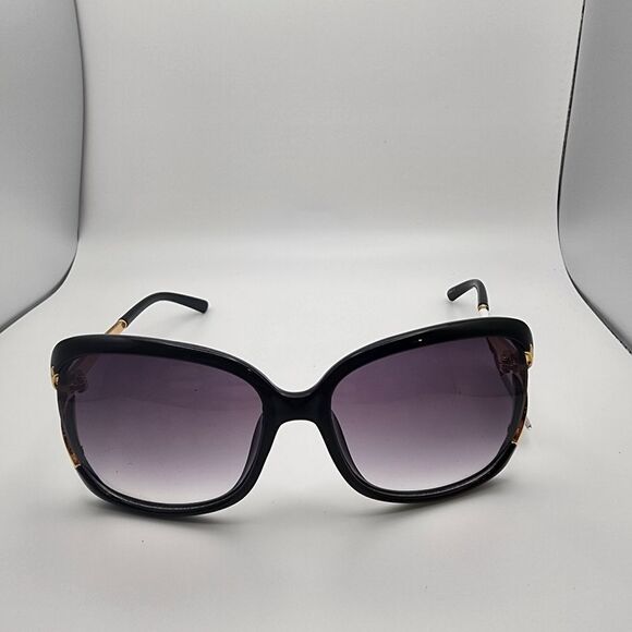 NWT Ophelia Roe Black & Gold Sunglasses - Picture 3 of 6